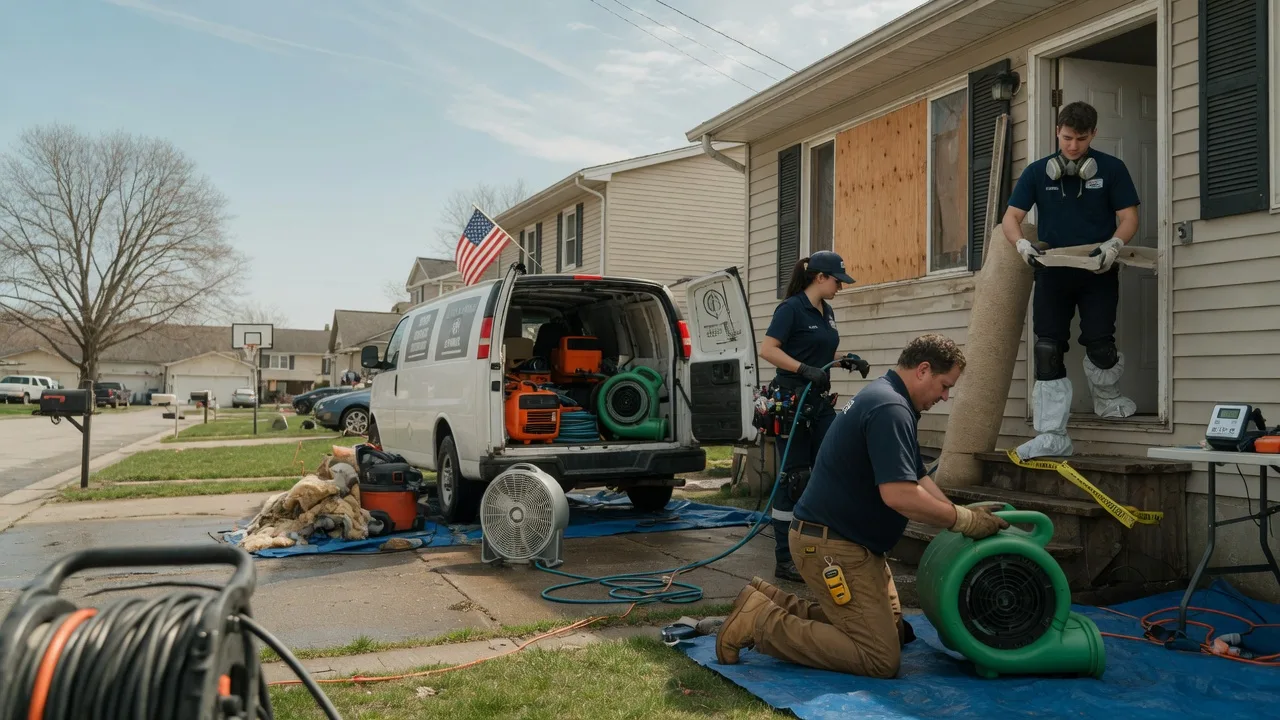 Water Damage Restoration in Wiggins, MS near me